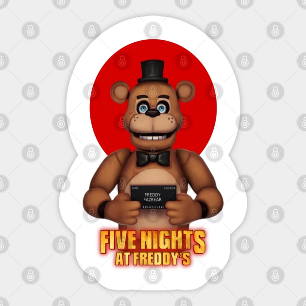 Five night at Freddy's Sticker by Step_Up